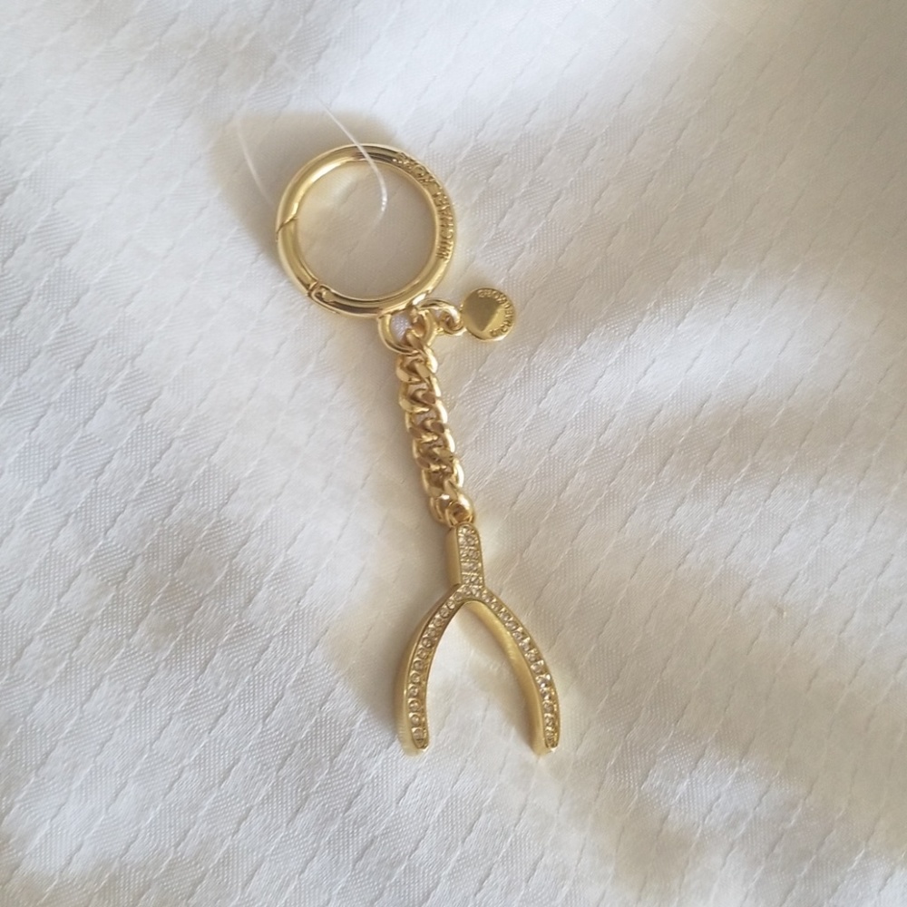 Michael Kors 18k Gold Key Chain